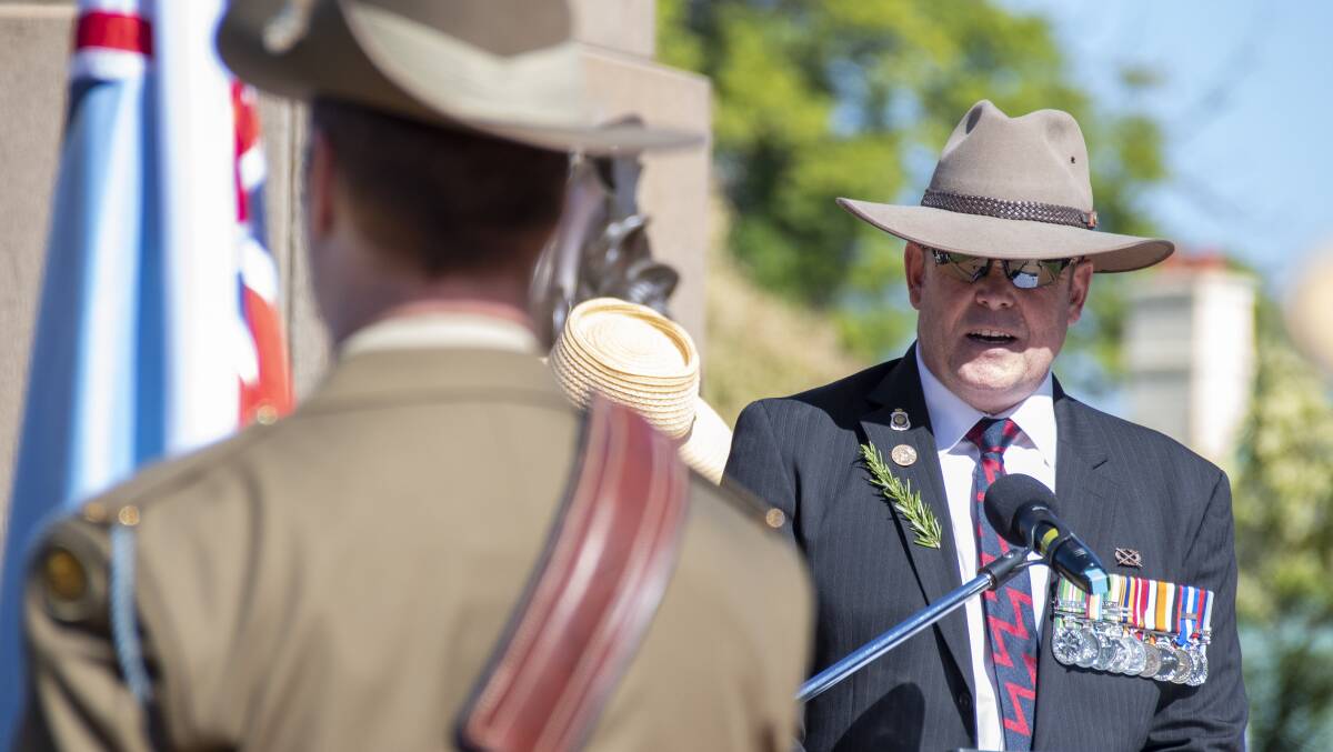 Army veteran and Dubbo RSL Sub-branch president Shaun Graham. Picture by Belinda Soole