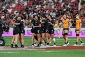 Australia have lost to New Zealand in the Singapore Sevens finals. (EPA PHOTO)