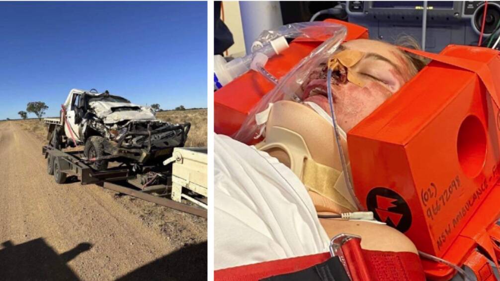 Nyngan 15-year-old Summer Cook was in a serious motor vehicle accident and is now recovering in Westmead Children's Hospital, Sydney. Pictures supplied