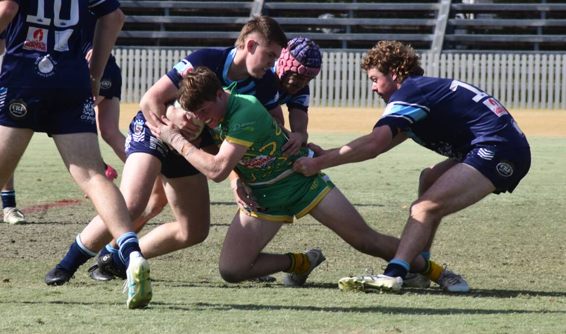 CYMS and Hawks did battle in the fiery under 18s derby match on May 26. Picture by Carla Freedman