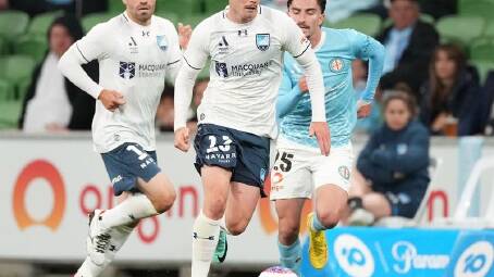 Sydney FC's Patrick Wood is available for selection again in time for their final against Macarthur. (Scott Barbour/AAP PHOTOS)